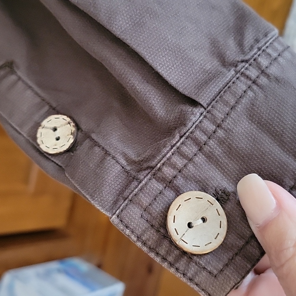 COLDWATER CREEK ELEVATED MILITARY JACKET - Picture 2 of 6